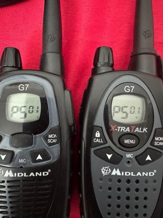 Coppia Walkie Talkie Midland G7