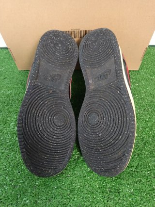Zapatillas Nike Court Vision Negras y Rojas