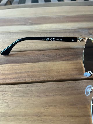 Gafas de sol caballero doradas y marrones