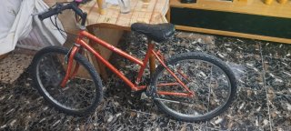 Bicicleta Roja Montaña