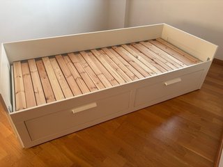 Estructura diván IKEA BRIMNES blanco