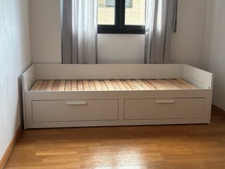 Estructura diván IKEA BRIMNES blanco