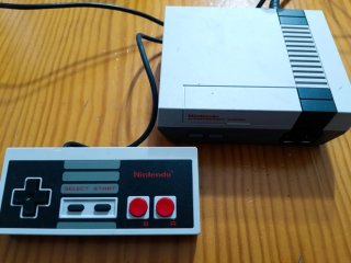 Mini Nintendo NES Gris/Blanco