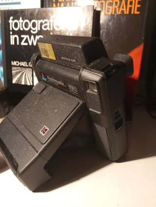 Lote 4 vecchie fotocamere: Kodak, Fuji, Vivitar