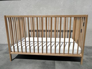 Cuna IKEA SNIGLAR Madera Maciza + Colchón