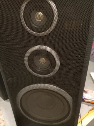 Altavoces Aiwa Negros
