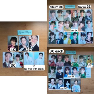Seventeen Photocards Oficiales