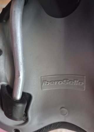 Sillín deportivo bicicleta negro