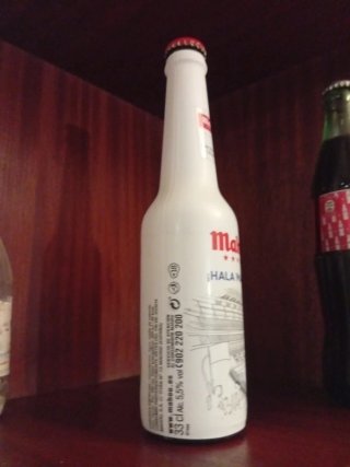 Botella Mahou Real Madrid