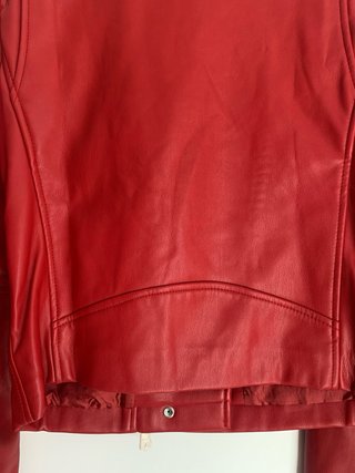 Chaqueta corta roja Mango