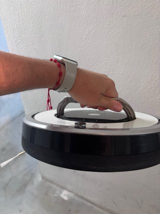 Roomba para cambiar batería