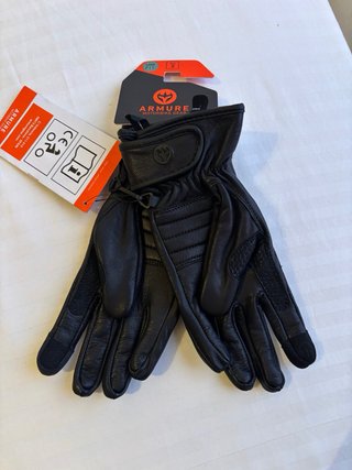 Guantes Moto Armure Mujer Talla S Negro