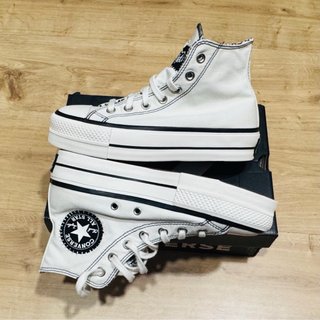 Converse Plataforma Blancas Talla 37