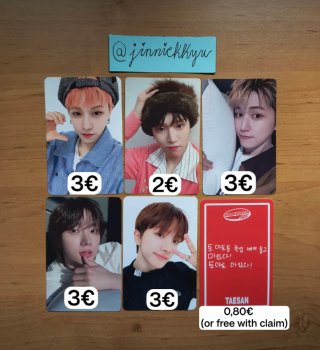 Boynextdoor Photocards Oficiales