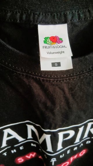 Camiseta Vampire The Masquerade Swansong Nueva T-S