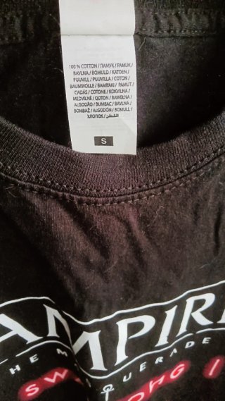 Camiseta Vampire The Masquerade Swansong Nueva T-S