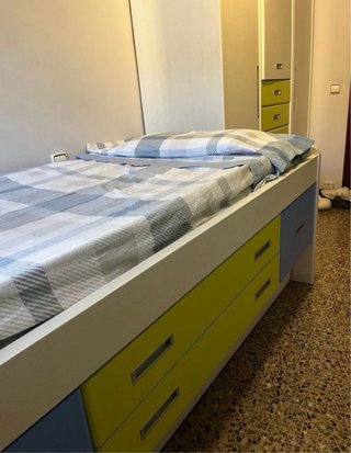 Cama nido con cajones