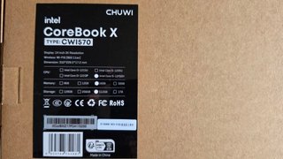 Chuwi Corebook X 16GB RAM i5 Gris