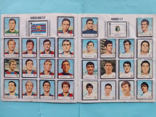 Álbum Fútbol Completo La Casera Liga 1971-72