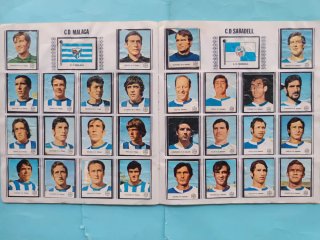 Álbum Fútbol Completo La Casera Liga 1971-72