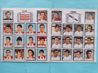 Álbum Fútbol Completo La Casera Liga 1971-72