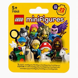 Caja Minifigura Lego Serie 25 Detective...