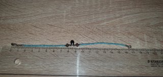 Pulsera turquesa y plata con colgante