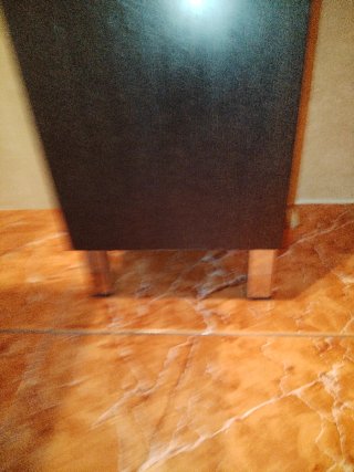Armario de baño madera y metal