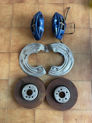 Pinzas delanteras bmw M 4 pistones m340 g20 frenad