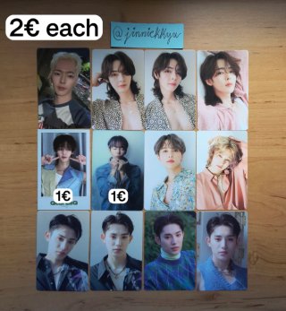 Onlyoneof/QQQ Photocards Oficiales