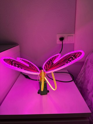 Lámpara Mariposa Móvil LED