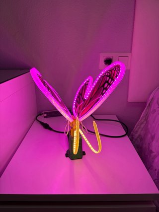 Lámpara Mariposa Móvil LED