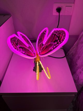 Lámpara Mariposa Móvil LED