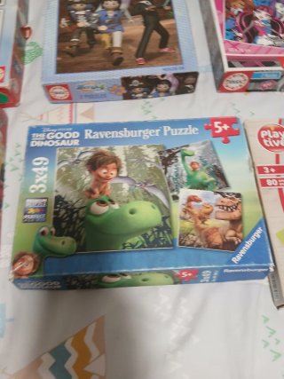 Lote Puzzles y Juego Educativo Infantil