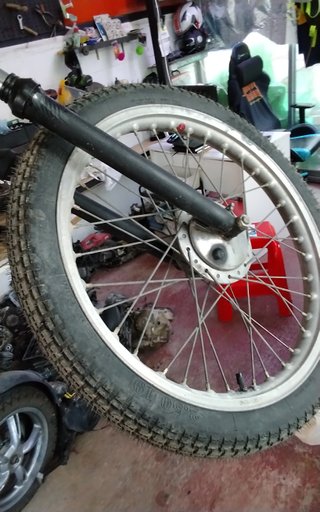 Rueda Delantera Aluminio Puch Minicross