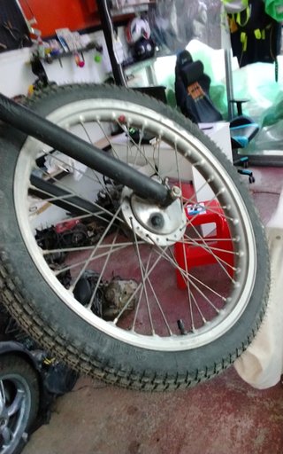 Rueda Delantera Aluminio Puch Minicross
