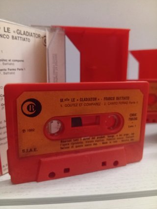 Franco Battiato Lotto 4 Musicassette