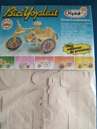 Maqueta Bici Yoplait Historia Bicicleta