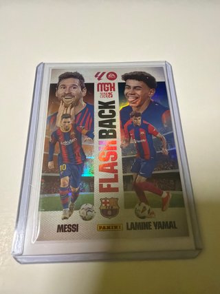 Carta Flashback Messi Lamine Yamal 2024-25
