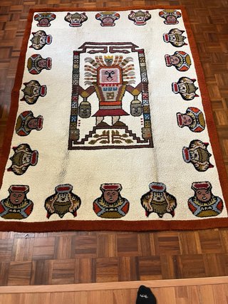 Tappeto persiano arte azietcdel sud amrica 203x148