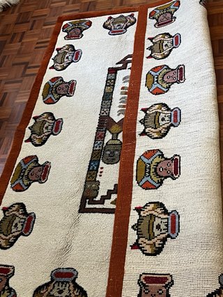 Tappeto persiano arte azietcdel sud amrica 203x148