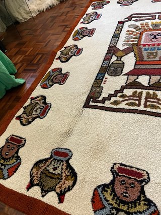 Tappeto persiano arte azietcdel sud amrica 203x148