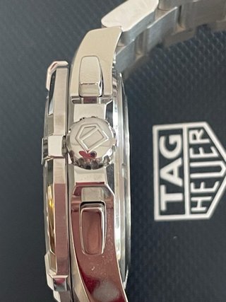 Reloj TAG Heuer Aquaracer Cronógrafo Negro/Plata