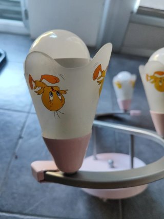 Lámpara infantil 3 tulipas