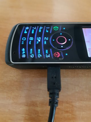 Móvil Motorola W180 Negro