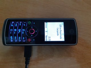 Móvil Motorola W180 Negro