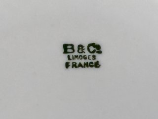🇫🇷 Platos Limoges de Porcelana con Faisán