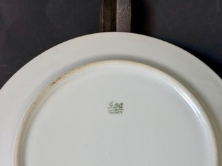 🇫🇷 Platos Limoges de Porcelana con Faisán