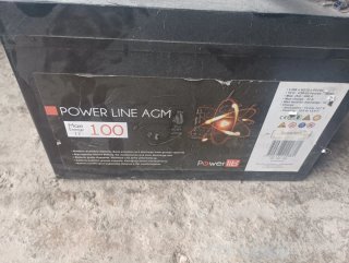 Batería AGM Power Line 100Ah 12V