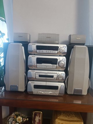 Equipo de música Technics Beige/Plata